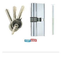 FDJ10 - Euro Cylinder Chrome Plated -FDJ10_o_T